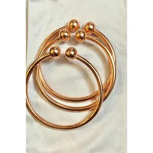 (3- set BANGLES)Authentic Thick Copper Magnetic Bangles Exquisite Bracelet Elegant Jewelry Bracelet