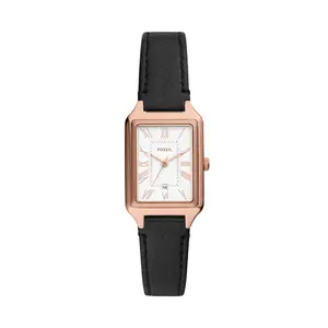 Fossil Women's Raquel Three-Hand Date, Rose Gold-Tone Stainless Steel Watch