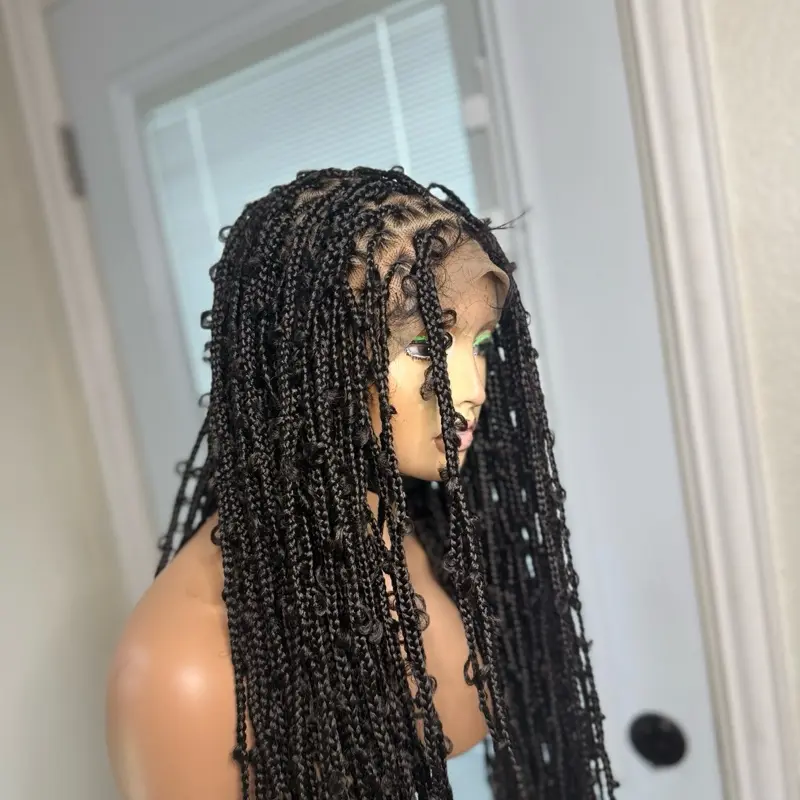 Butterfly jungle braids in 30 inches, made with full fiber synthetic lace. beautiful for all black women. Medium: Cap size :21.5 – 22.5”