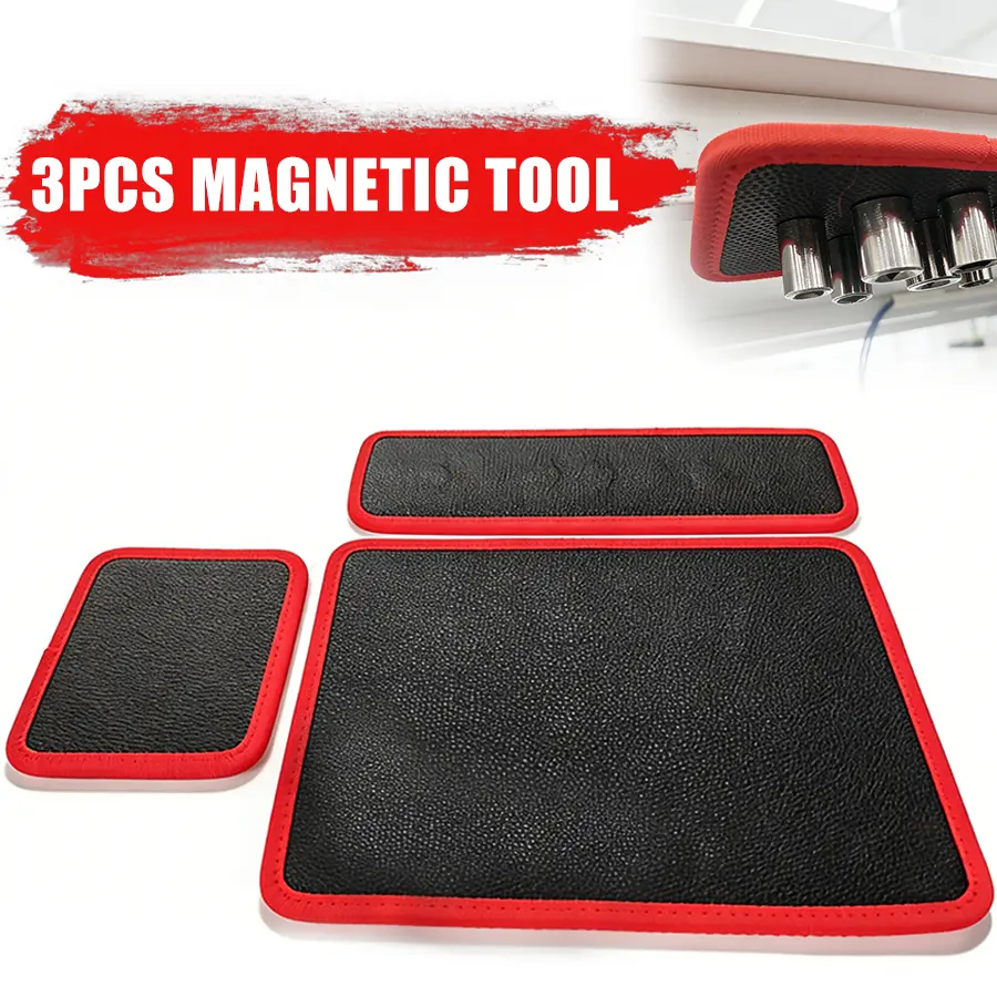 Magnetic Tool Mat & Holder | Flexible Magnetic Tray for Garage Workshop, Scratchproof PVC Surface with Non-Slip Grip | Auto Repair, Toolbox Organizer for Mechanics & DIY#summerfinds