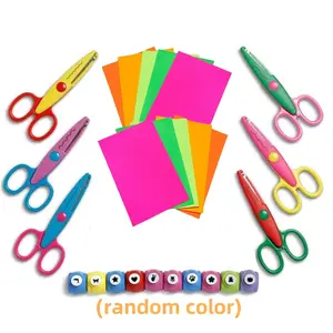 26 piece handmade craft tool set - including scissors, cardboard, and embossing tools (random colors), perfect for art projects, home, school, and creative DIY enthusiasts