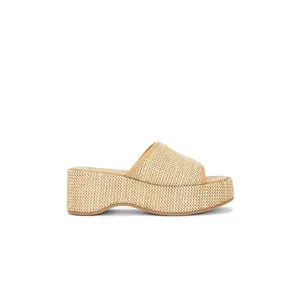 Seychelles Ocean Mist Sandal in Natural Raffia