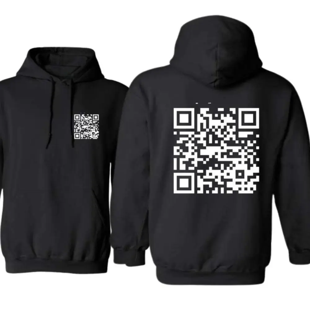 QR Code F.U Hoodie, QR Code F U Sweatshirt, Funny gift, QR code sweater, Viral qr f u code Tshirt, Christmas Gift, Gift for all season.