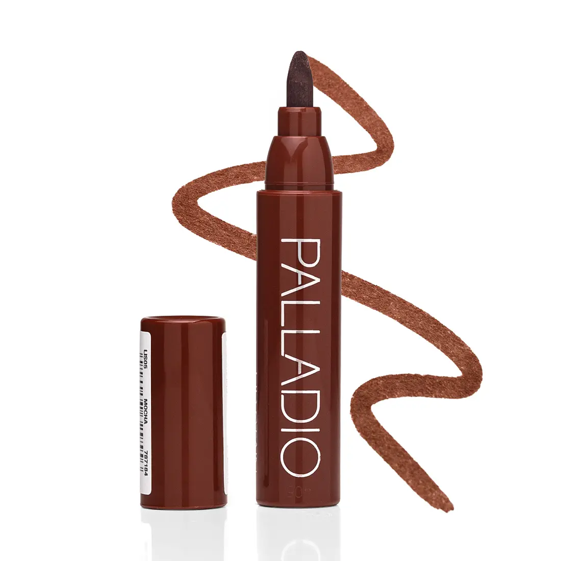 Palladio Lip Stain, Hydrating and Waterproof Formula, Matte Color Look, Longlasting All Day Wear Lip Color, Smudge Proof Natural Finish, Precise Chisel Tip Marker