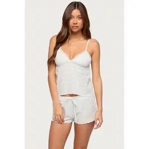 Talula Eyelet Babydoll Top