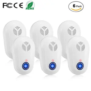 6pcs/4pcs/1pcs Indoor Ultrasonic Pest Control, Mouse and Insect Repeller, Effective Home Pest Deterrent, Easy Insert Design