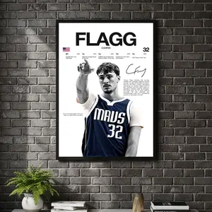 [ SPORT UNFRAMED - SALE UP TO 45% ] Cooper Flagg Hardline Series Basketball Sports Poster Future Star Wall Decor