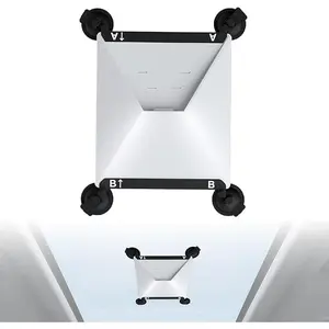 for Starlink Mini Accessories,for Starlink Mini Suction Cup Mount, 2.8 x 4.1 x 10.8inches for Starlink Solar Kit Starlink  Mount for  Sunroofs or Windows