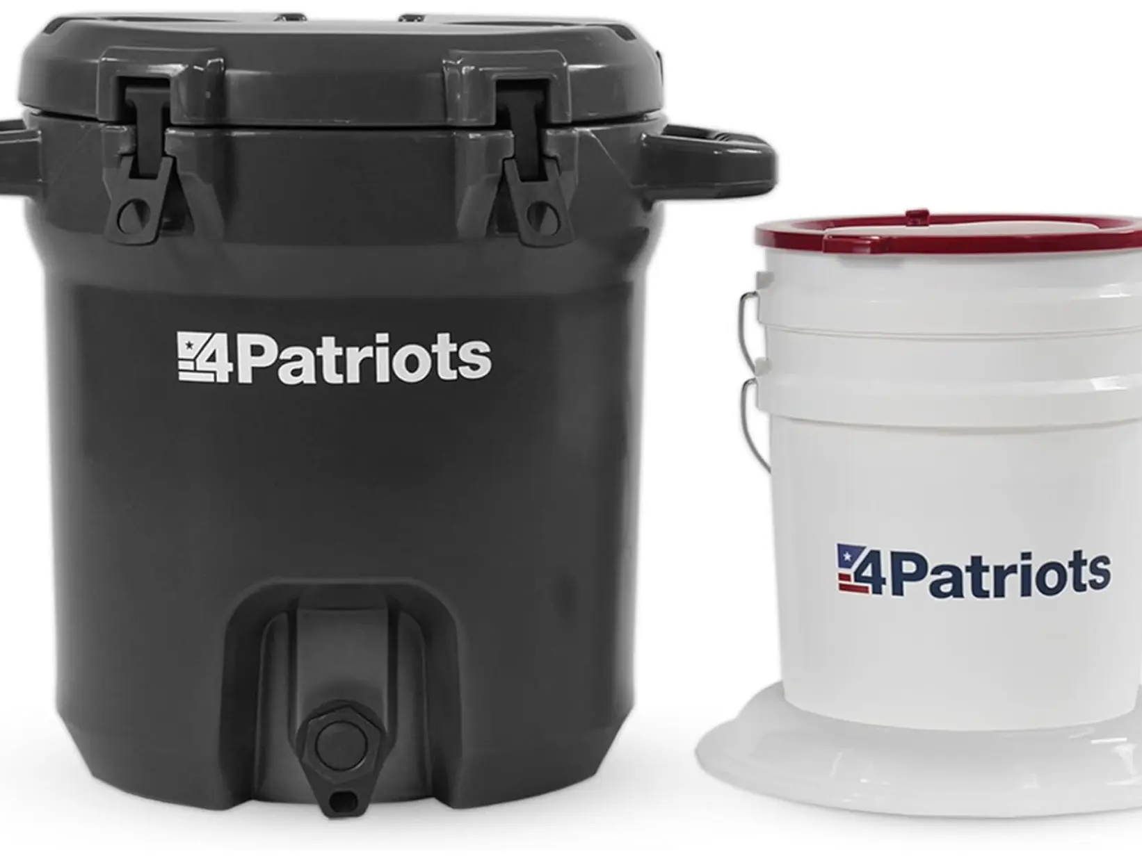 Patriot Pure Outdoor Filtration Cooler 5-Gallon Nanomesh™ Technology Targets 200+ Contaminants Gravity-Powered Hybrid Design Made in USA
