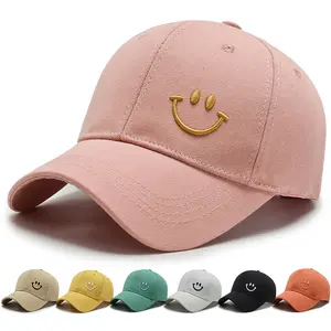 Smiley Face Baseball Cap, Fun Happy Hat