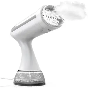 Steamer for Clothes 1500W, Clothes Steamer for , Office, Travel, Portable Handheld Garment Steamer Upgraded 300ML Large Capacity Water Tank, Wrinkle Remover(White)