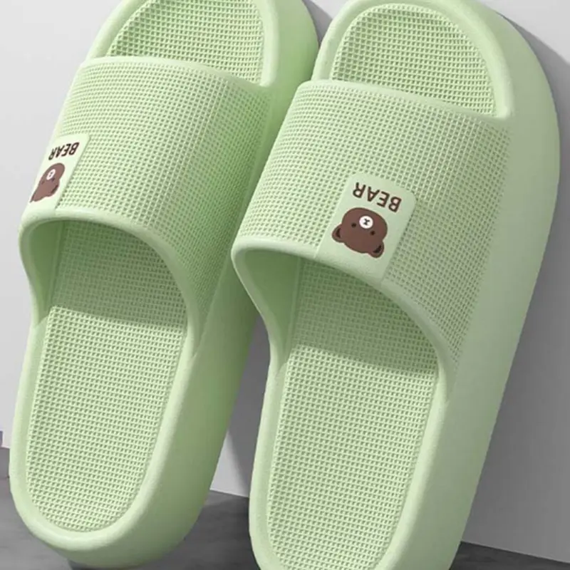 2026 Summer EVA Open-Toe House Slides, Thick Sole Lightweight Couple Beach Slip On Slippers, Affordable Slippers for Home and Casual Wear Footwear