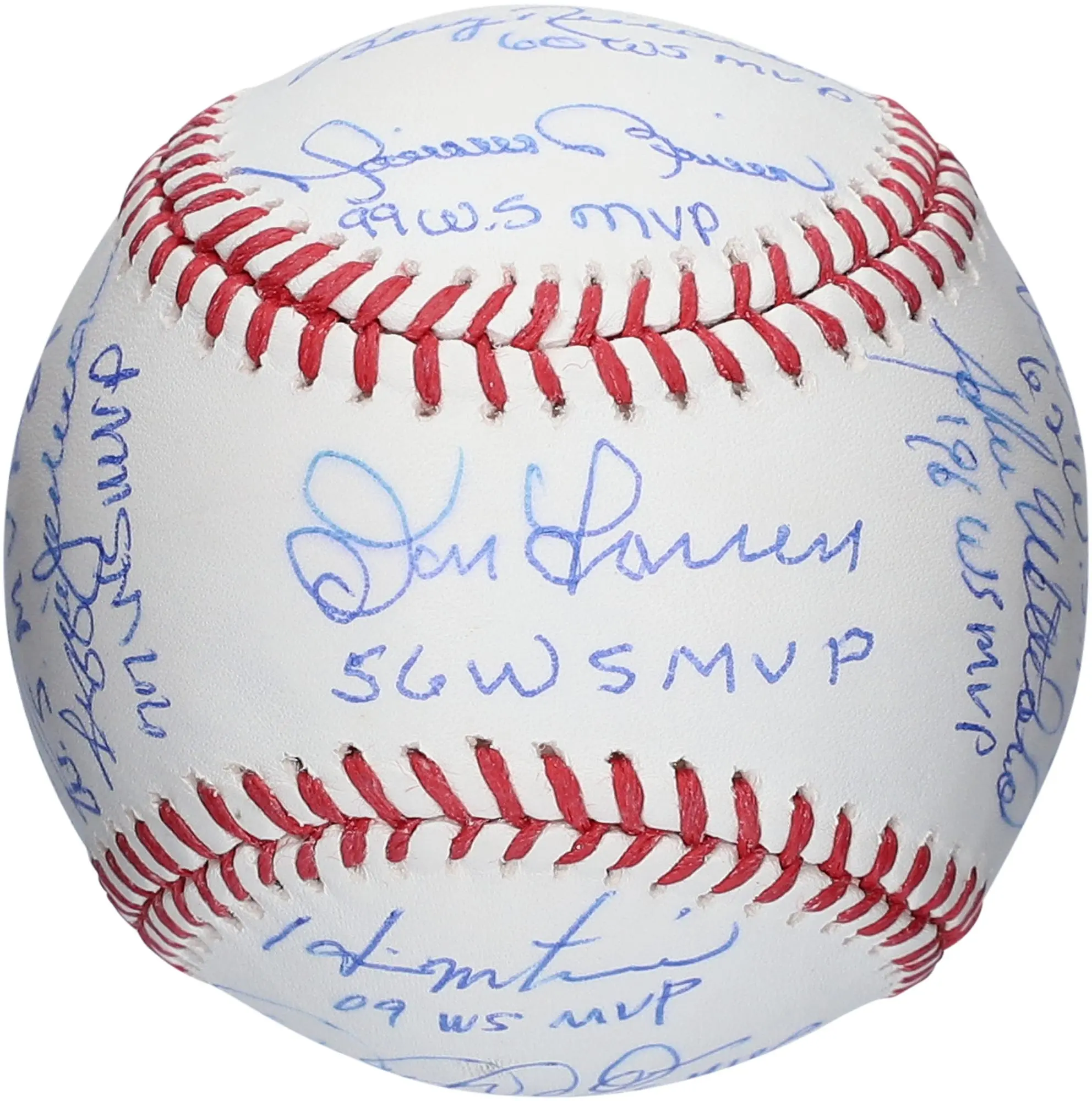 New York Yankees World Series MVP Autographed MLB Baseball - Fanatics Authentic Certified