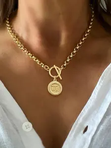 Constellation Design Pendant Necklace for Women, Constellation Charm Necklace, Stainless Steel Jewelry for Party, Daily Decor, Trendy All-match & Exquisite Jewelry for Birthday Gift, Fashionable Jewelry