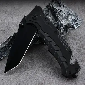 Mini high hardness camping knife self-defense portable multi-function folding knife short knife hiking picnic hunting emergency men's gift Outdoor Adventure