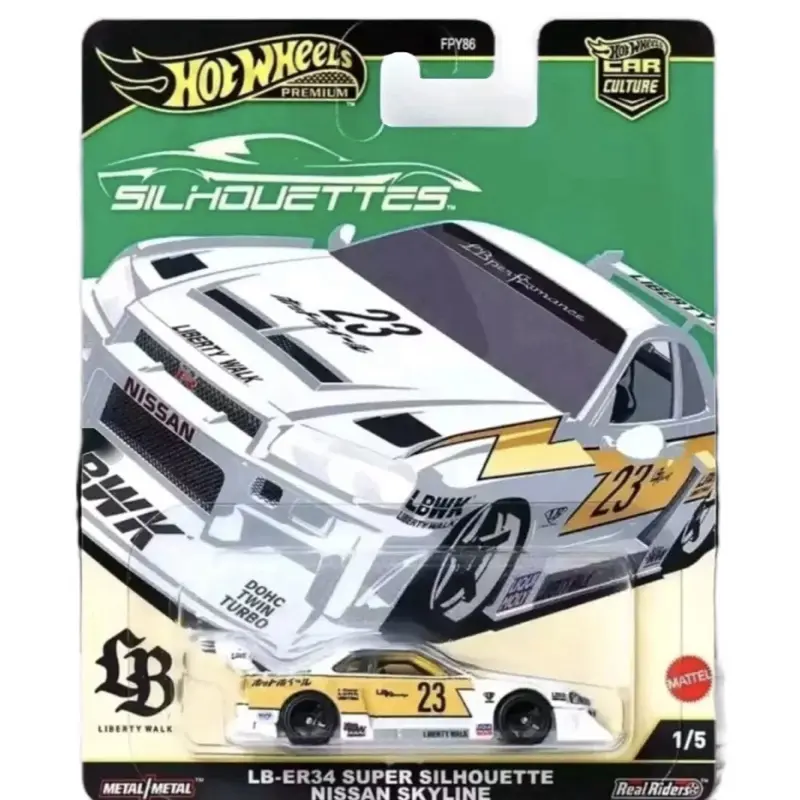 Hot Wheels Nissan Skyline Super Silhouette LB-ER34