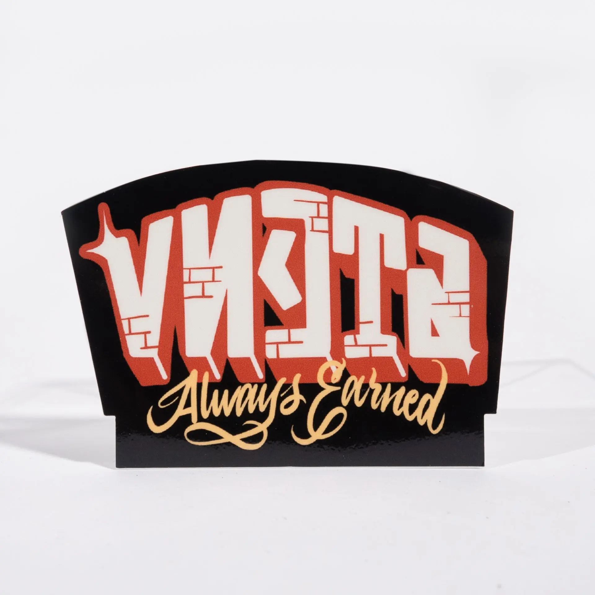 Building Blocks- Always Earned- Sticker