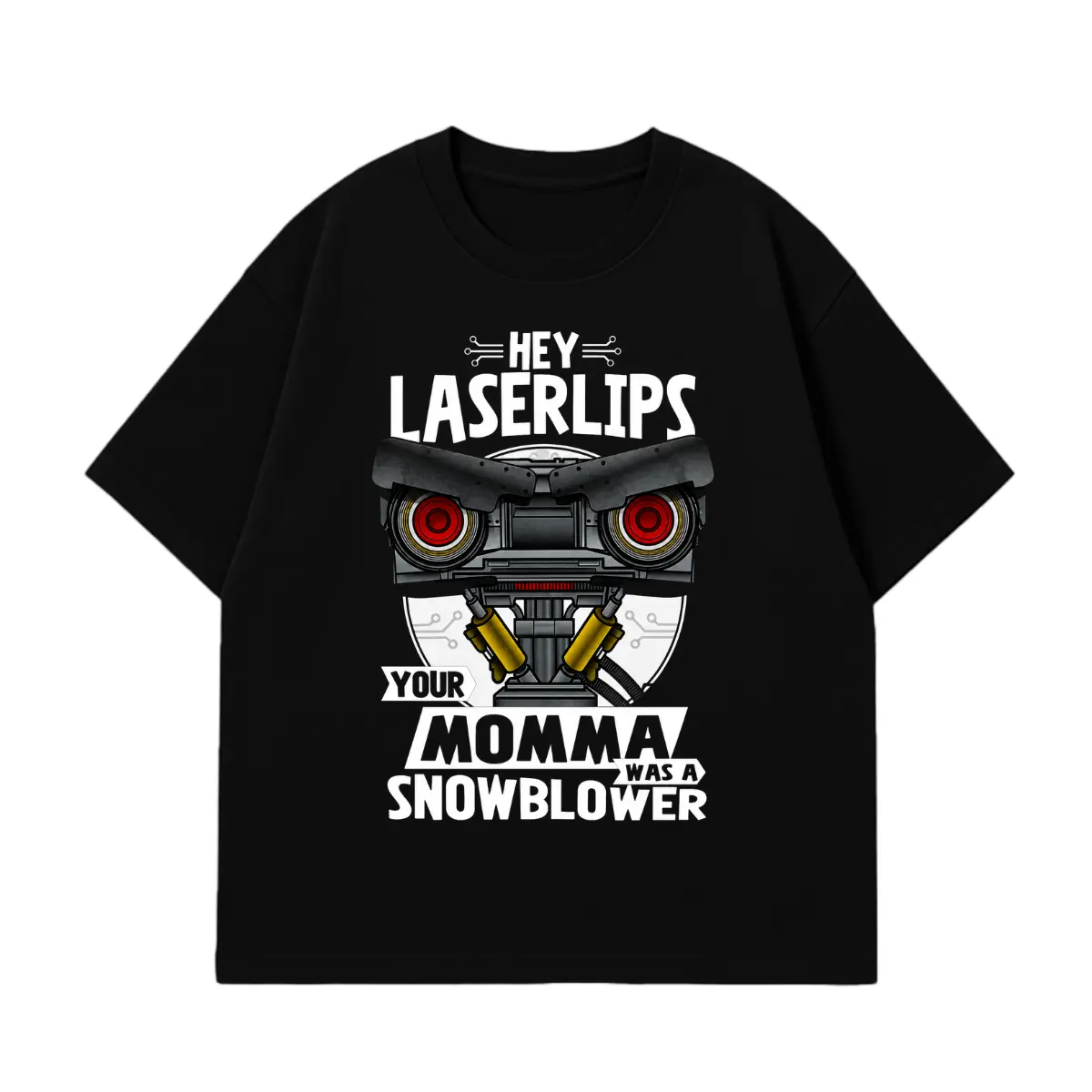 Funny Retro Robot Graphic T Shirt, Vintage 80s Johny5 Unisex Tee