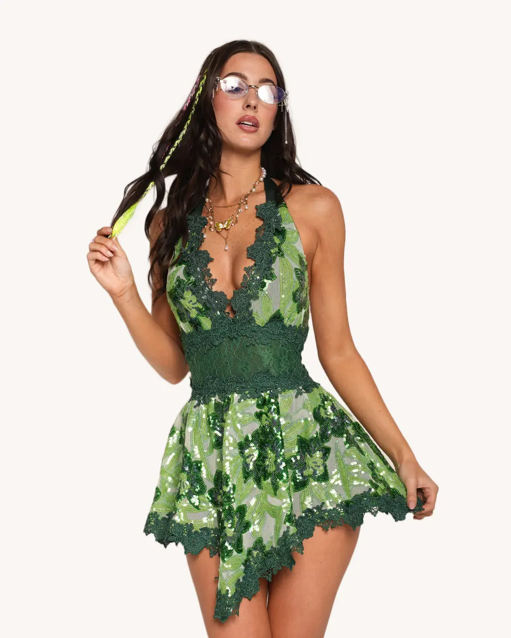 Fairytale Forest Lace Dress