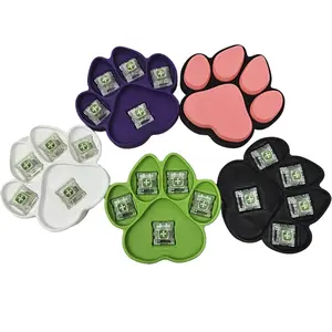Dog Paw-Shaped Mechanical Switch Fidget Toy - Fidget Relief Tool for Stress Relief, Functional Play