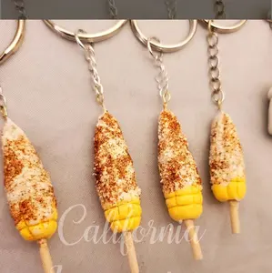 Elote Preparado Keychain (handmade)
