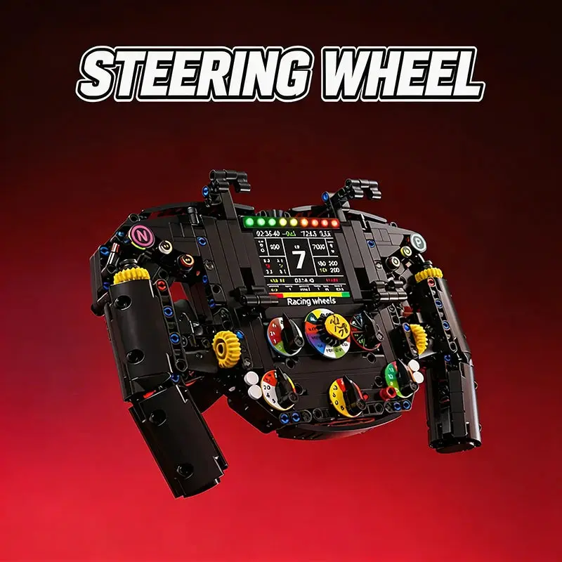 Technical Blocks Formula Racing Wheel 800+pcs