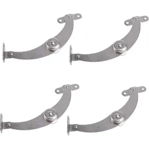 4 Pcs Cabinet and Window Hinges for Kitchen Cabinets, Support Rods, Lid Support, Lift Torque Tension Rods