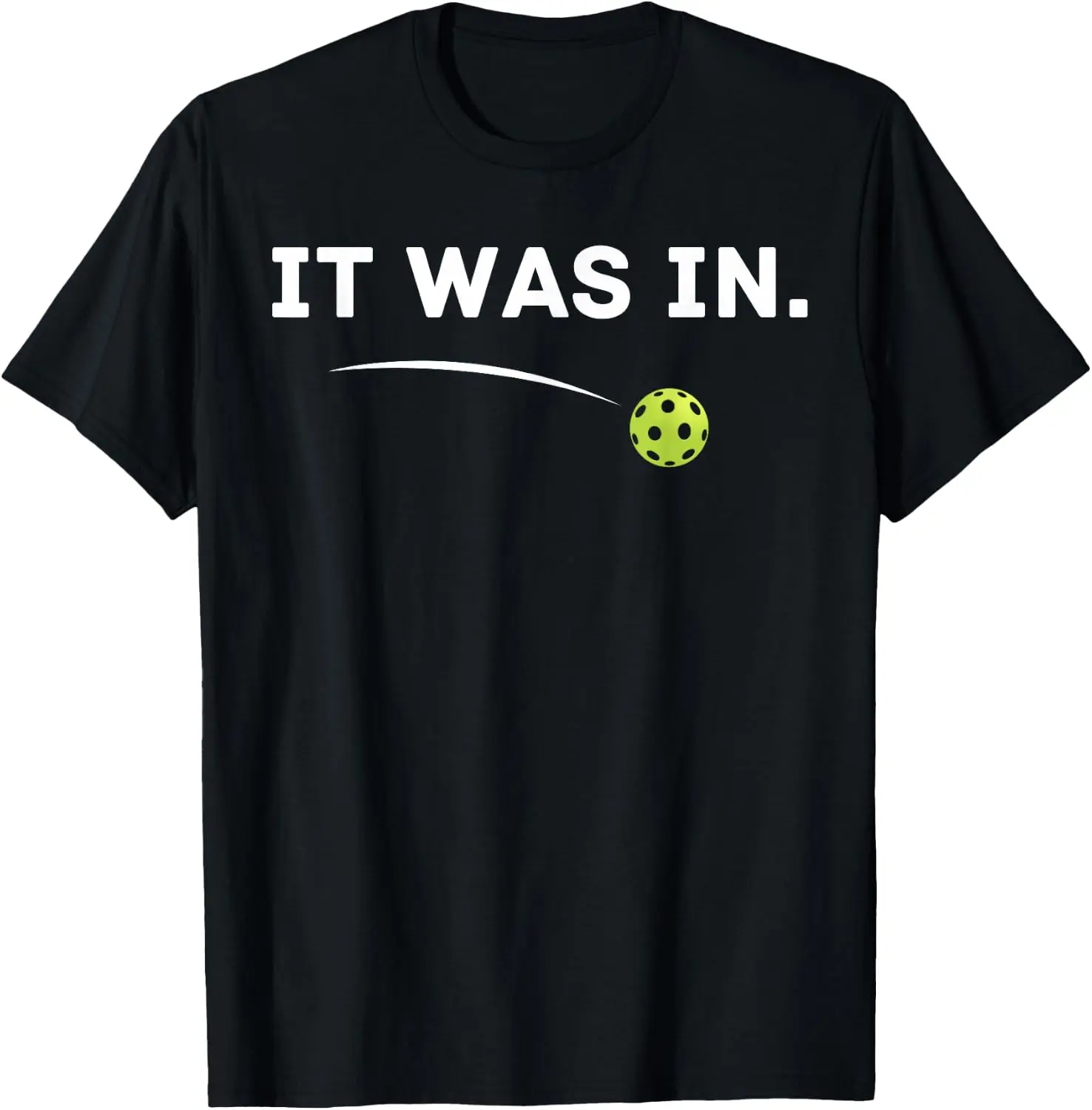 Mens Casual Menswear Short-Sleeve T-Shirt for Funny Pickleball Players, Paddleball Lovers Shortsleeve Streetwear Sport