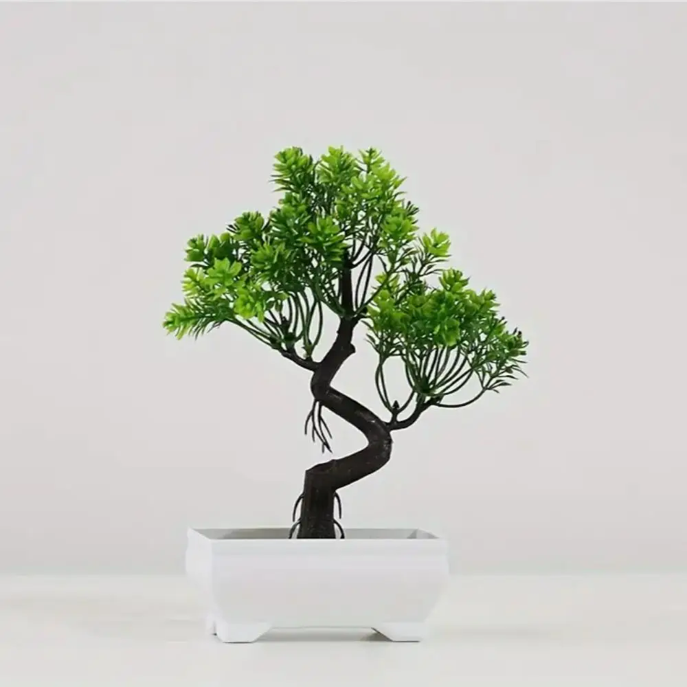 Artificial Potted Plant, Realistic Faux Plastic Flower, Decorative Plants For Home Wedding Porch