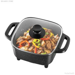 Piece Large Capacity Non-Stick Pan Material Multifunctional Household integrated Cooking Electric Cooking Pot Frying Pan Household OutdoorPulseTrail5DD14HUB STORE