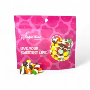 Freeze Dried Puff - Crunchy Sweet Fruit Flavor Candy - 4 oz Candy Bag