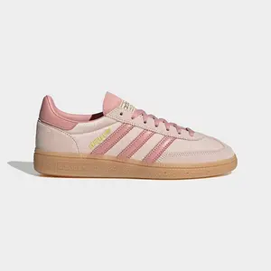 Women's Adidas Handball Spezial "Triple Pink Gum Bottom" JR3645 Fashion Athletic Sneaker