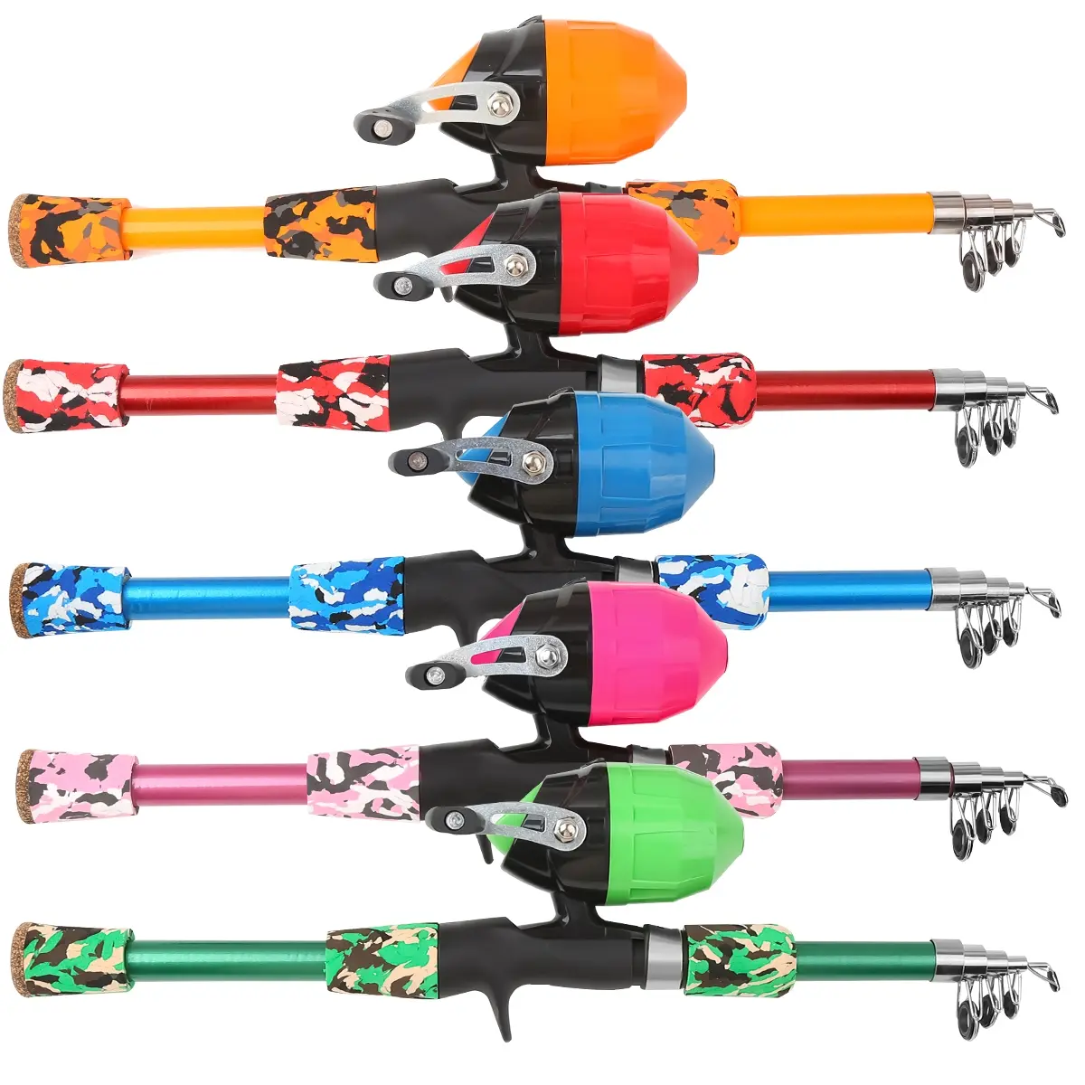 closed face fishing reel combo Set 