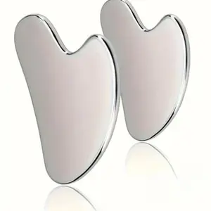 High-Quality Thick Stainless Steel Scratching Tool, Durable Metal Facial and Body Massager, Facial Beauty Massagers, Facial Tools, No Scent Added, Perfect Gift for Mother's Day