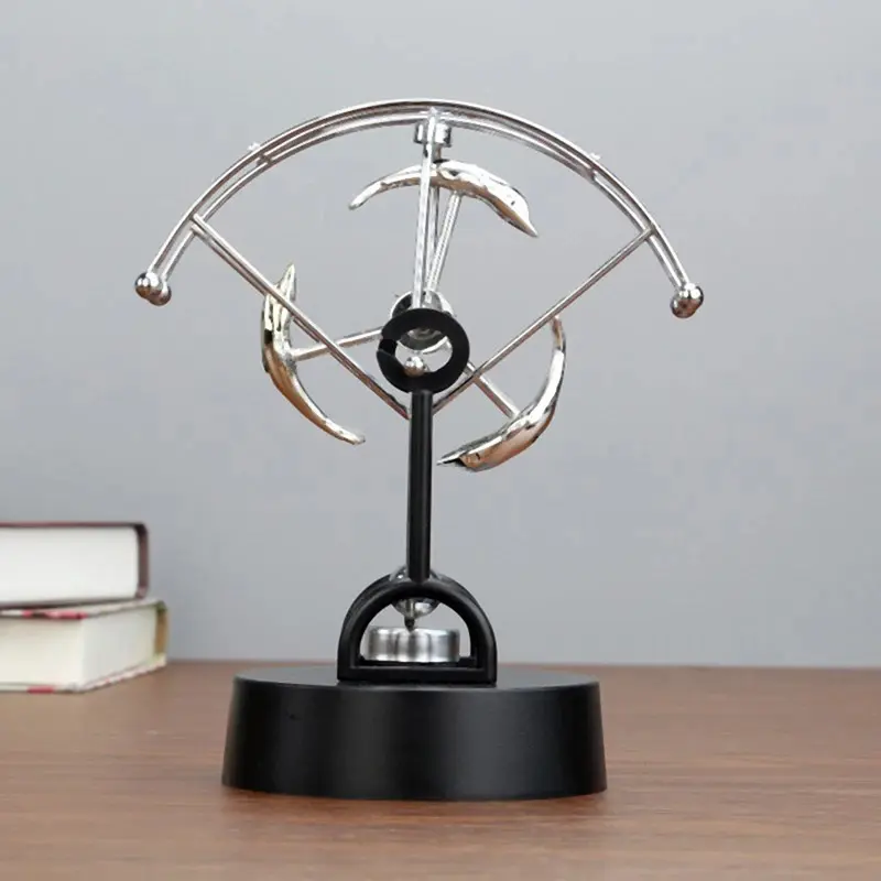 Parachute Sector Perpetual Motion Desk Decor Newton Pendulum Balls Chaos Swing Ornament Child Physics Scientific Education Toys