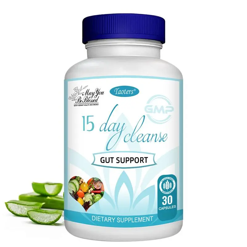 Taoter 15-Day Vegan Dietary Vitamin Capsules - Gut Health Support, Digestive Health Aid, Nutrient Absorption Booster, Digestion Supplement
