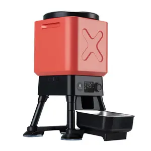 14L Automatic Dog Feeder for Large Breed Extra Large Capacity Anti-Blockage Timed Auto Food Dispenser Dual Power Stainless Steel Bowl Feeding