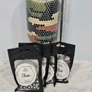 Camo Rhinestone Tumbler DIY Kit