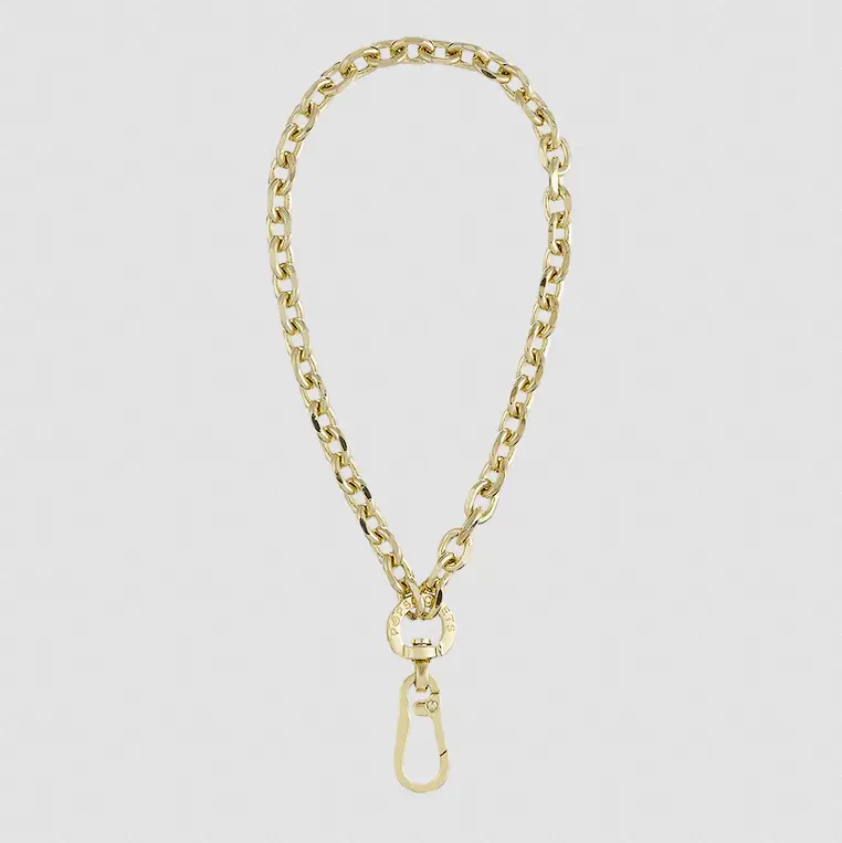Popsockets Gold Link Chain Phone Strap - Unisex Wear Mobile Accessory with Wrist Loop, Accessories, Cell Phone Accessories, None