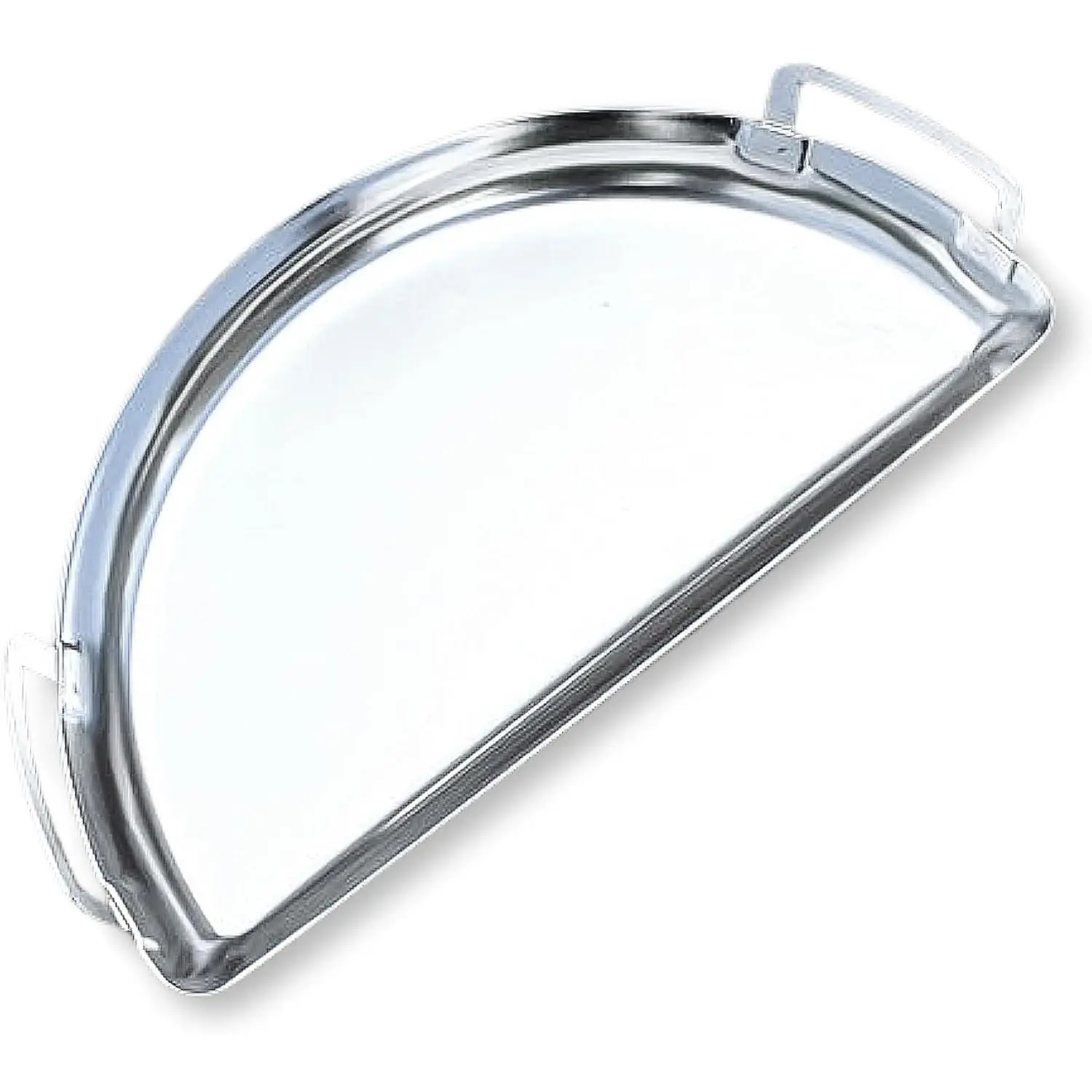 SnS Grills  'N  Mini Drip Pan - Stainless Steel Grilling Accessory for 18" Weber Kettle & Other Kettle Grills,  for BBQ, Baking, and Broiling