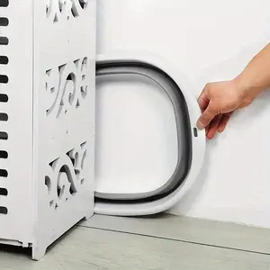 Plastic Folding Basins Portable Wash Basins Folding Laundry Tub Adult Baby Bath Basin Bathroom Kitchen Accessories Wash Basin Foldable Basin