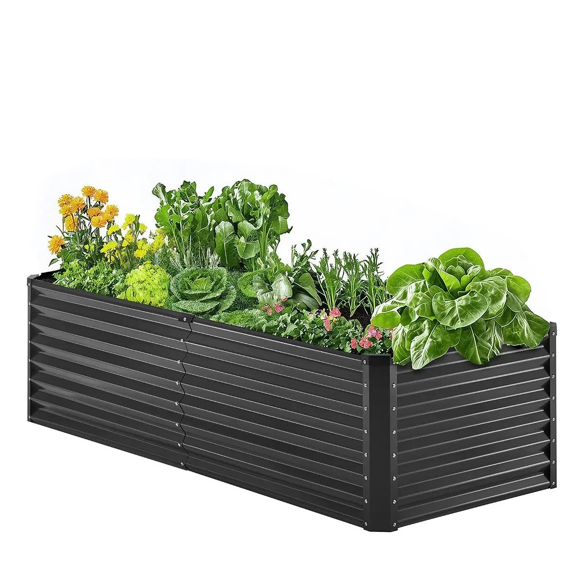 6 x 3 x 2 ft - Metal