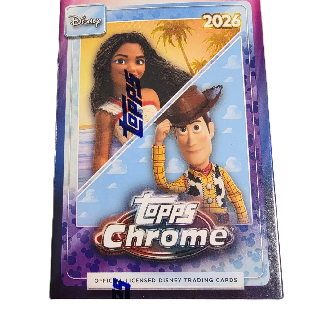 2026 Topps Chrome Disney Blaster Box