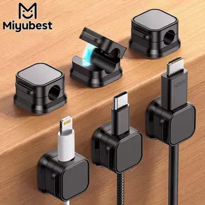 Magnetic cable holder, data cable storage, cable manager, Cable Organizer, mouse cable winder, home cable storage cable winder