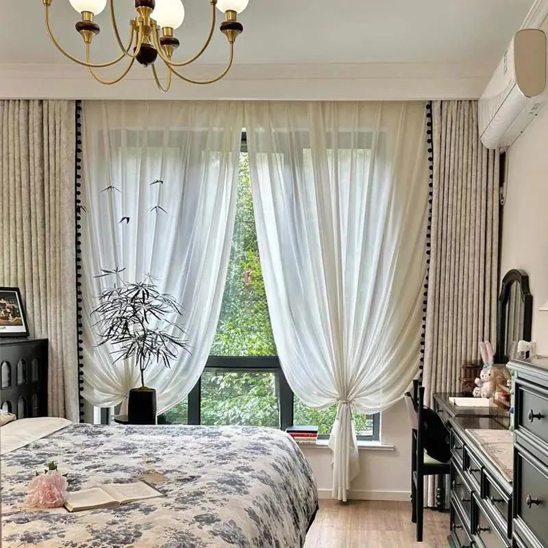 Luxury Vintage Retro Chenille Heavy Drapes,Thermal Insulated full blackout Curtains,Free Rings & Hooks Included for Pinch Pleated Hanging, 2 Pieces, Heavy Curtain, Home Decoration Curtain,summervibes Home Textile