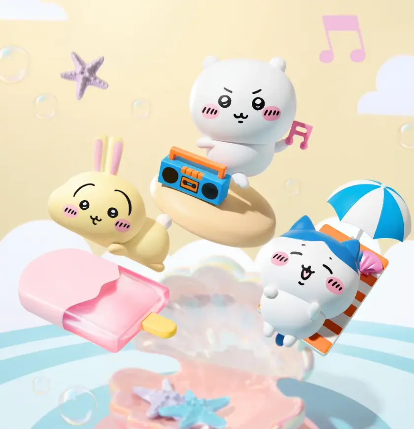 Chiikawa Summer Meme Tea Series Figure Blind Box