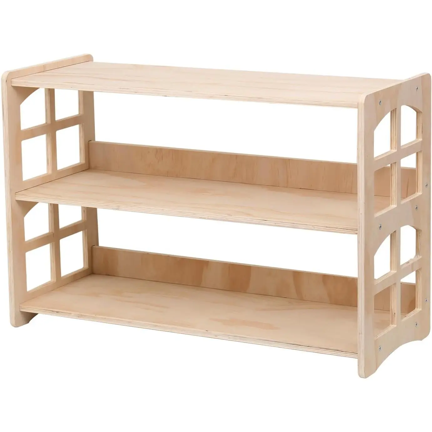 Montessori Bookshelf  Shelf  Storage Organizer for Toys Book Shelves for  Room Sturdy and Safe   Classroom Furniture Bookcases (3Tier)