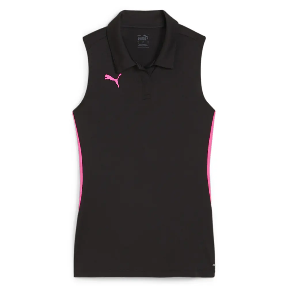 PUMA Womens Individual Padel Sleeveless Shirt Casual Casual - Black