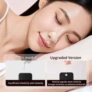 Dumbbell Nose Tip Patch Elastic Skin Color Disposable Contouring Corrective Nose Strips Thin Nasal Beauty Nose Sticker