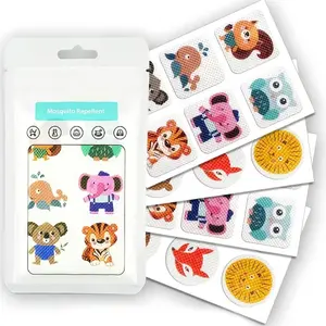 【Two discounted packages】Mosquito Repellent Patches-withEssential Oils for Kids&Adults, Cute Animal ShapesDEET-Free & Plant-Based Bug Protection Badges forFamily Camping, Travel & Outdoor Fun